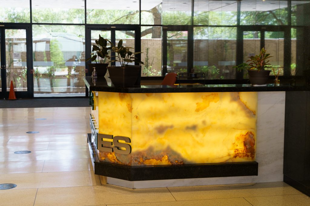 Resolving Disputes. Security check point at main entrance